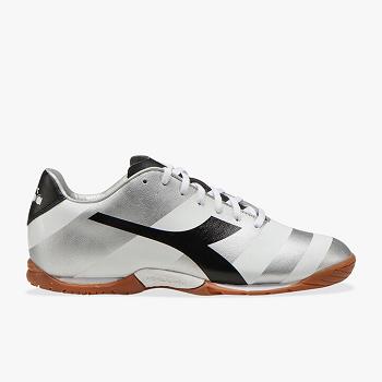 Diadora Raptor R Id Biele / Strieborne - Panske Kopačky